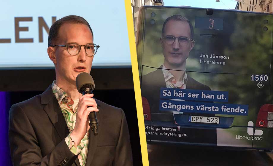 Liberalerna valreklam hissas och dissas