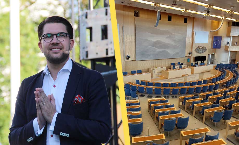 SD DOMINERAR oppositionen – näst största parti i två mätningar
