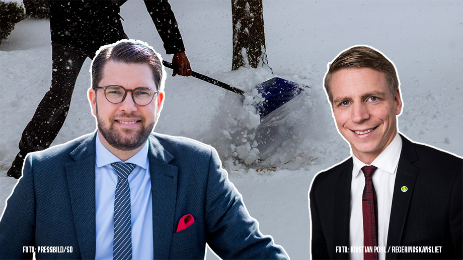 Åkesson: ”Fler dör av kyla än värme” – Bolund rasar