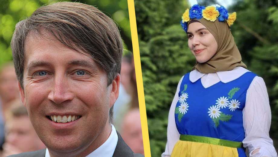 SD kritiska till mediers stöd för islamistpartis angrepp på svenska värderingar