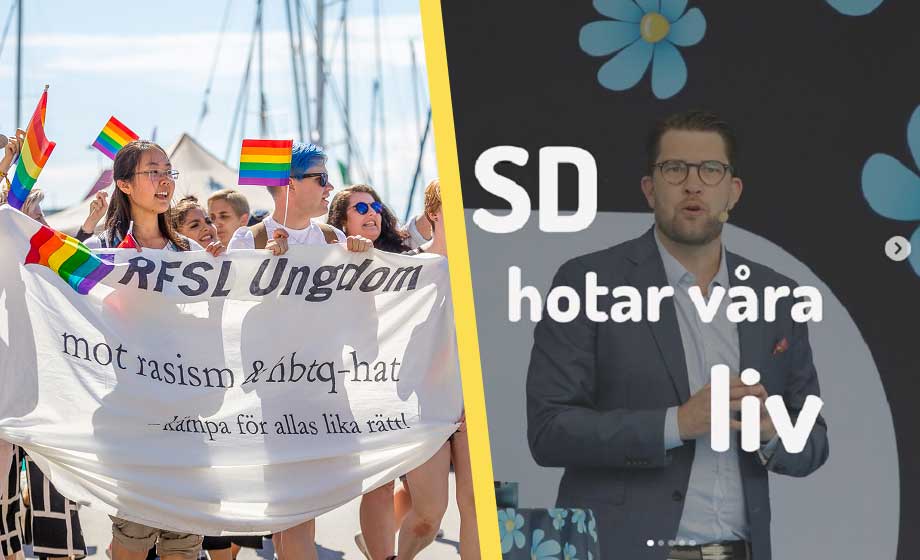 RFSL: ’SD hotar våra liv’