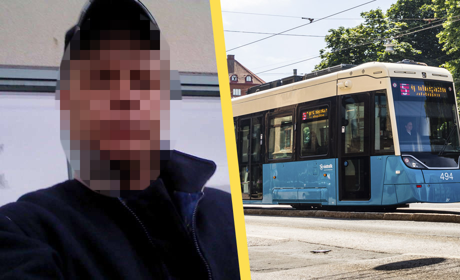 Svensk tvåbarnspappa bakom skjutning på spårvagnen