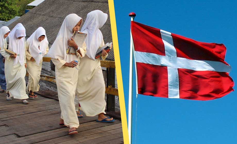 Danskt förslag om förbud mot slöja i skolorna