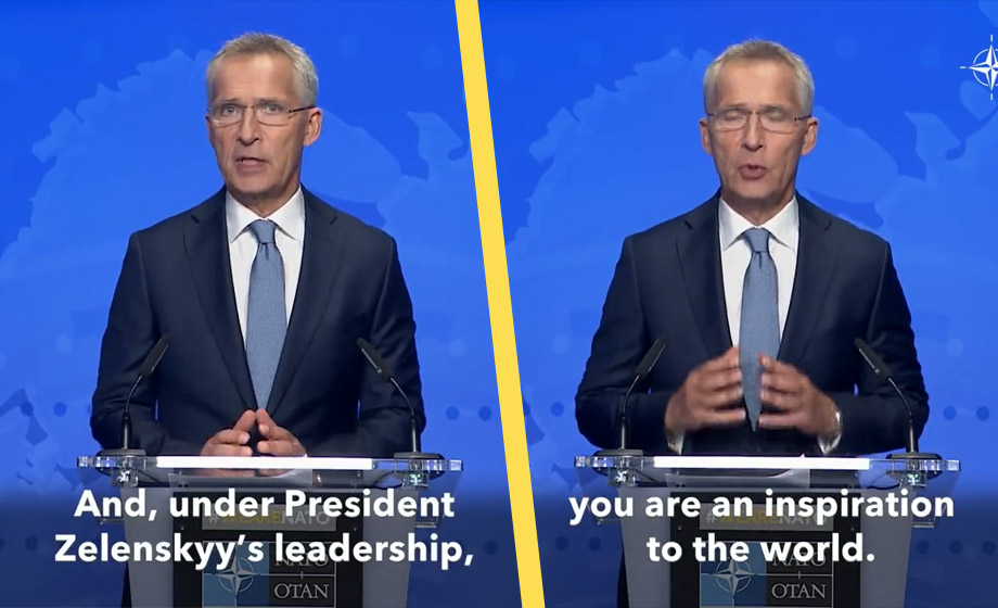 Nato: ”Ukraina kommer att segra”