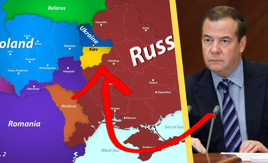 Så vill Ryssland dela upp Ukraina