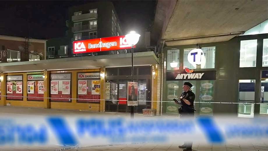 Migranter häktade för mordförsök på ordningsvakt