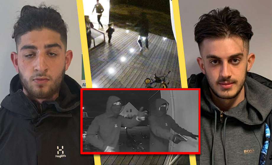 Här slår rånarna till mot barnfamilj – skjuter pappa inför barnen