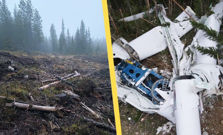AVSLÖJAR: Flera tidigare miljöbrister hos kollapsade vindkraftverket