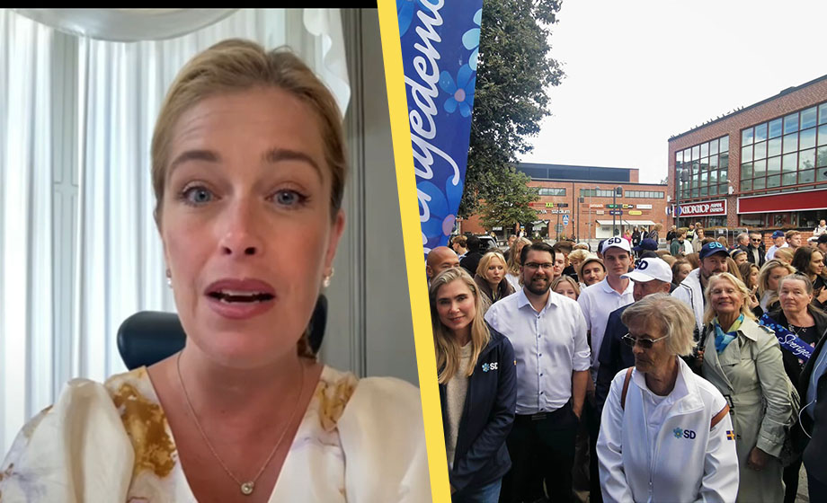 Strandhäll kallar SD-väljare ”fascister” – S-toppen ska nu ”organisera motstånd”