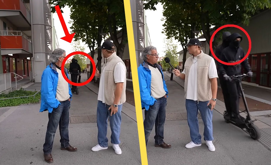 Fitnessprofilen Fabian GL besökte Husby – rånades på sin klocka