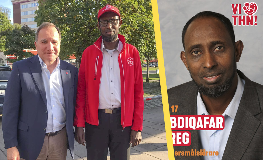 14-barnspappan vägrade hälsa på kvinna – kandiderar nu för S