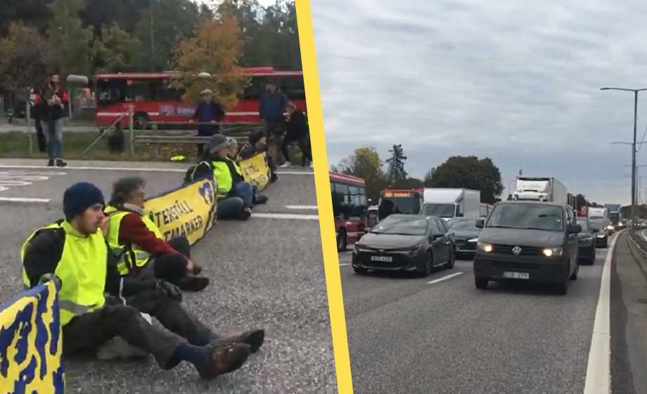 Klimatextremister i nya sabotage