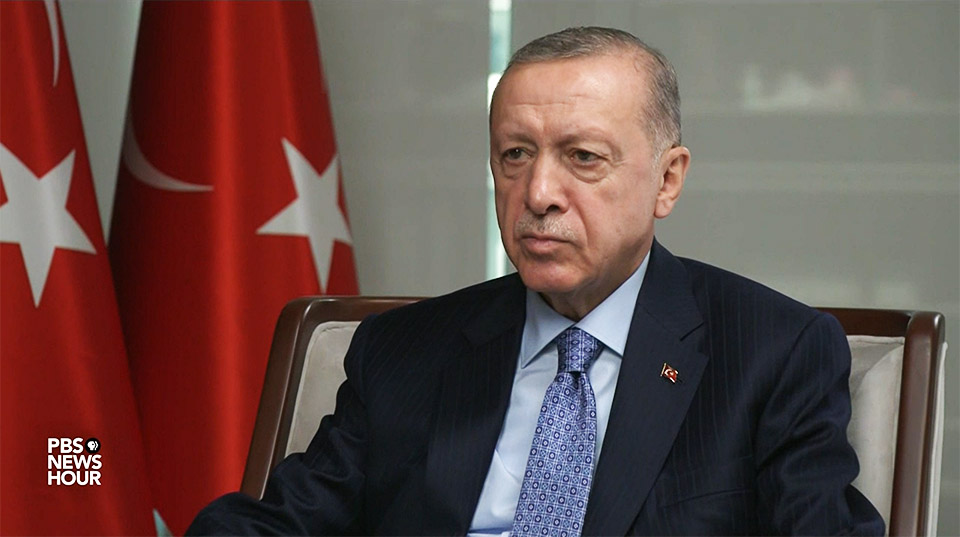 Erdogan: Sveriges riksdag infiltrerat av terrorister