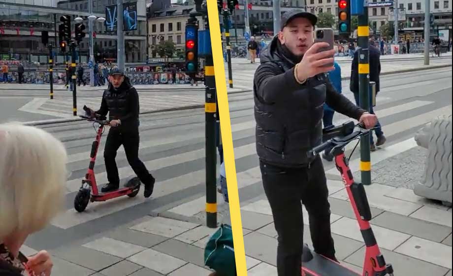 VIDEO: SD-valarbetare trakasseras: ”Horungar”