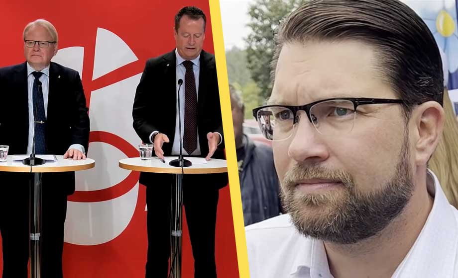 Åkesson: Socialdemokraterna det verkliga hotet mot Sverige