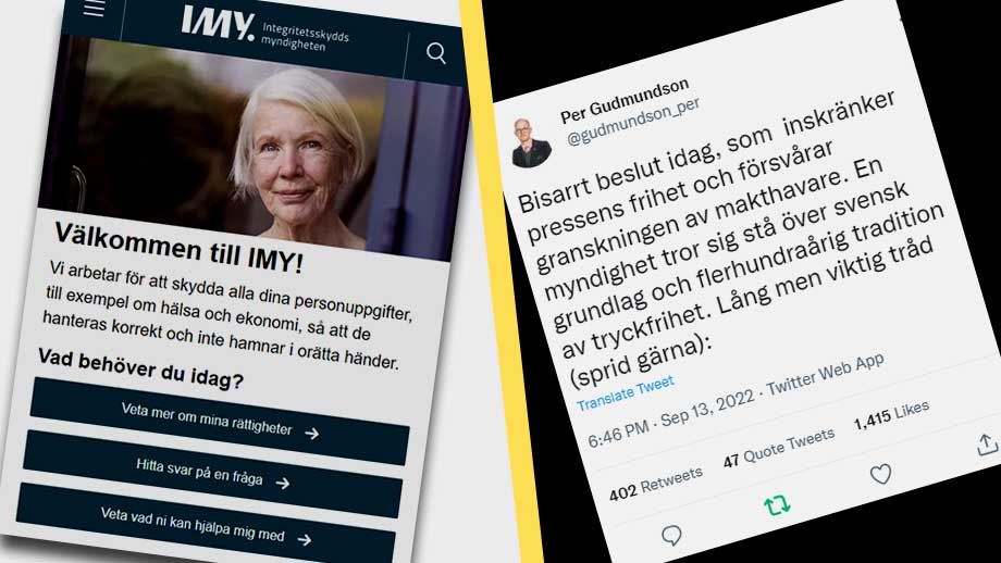 Kontroversiellt myndighetsbeslut – ”inskränker pressens frihet”