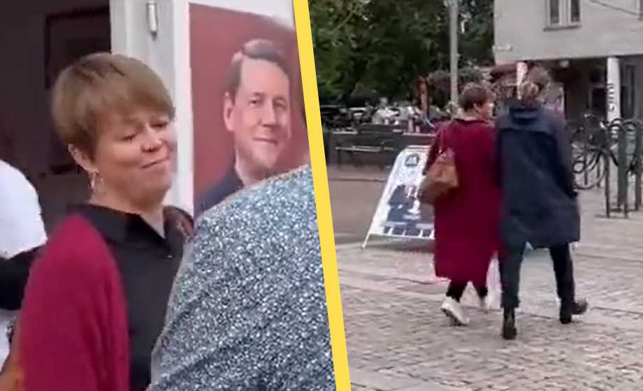 VIDEO: Här flyr Malmös S-topp frågor om korruption