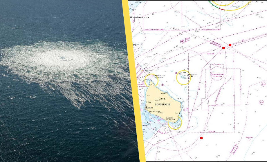 Ukraina pekas ut för misstänkt Nord stream-sabotage