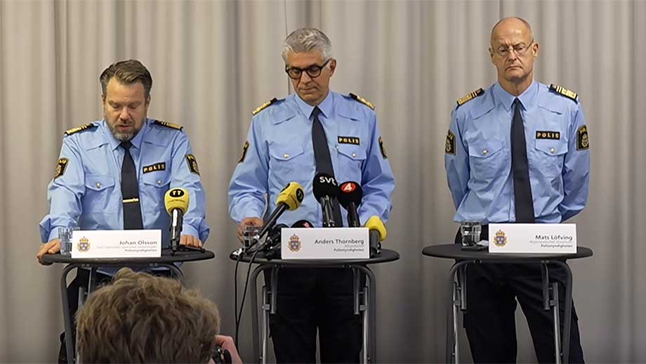 Rikspolischefen om invandrarbrottsligheten: ”Synnerligen allvarligt läge”