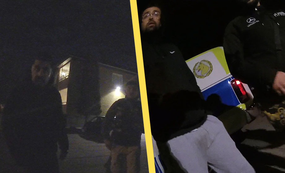 VIDEO: Polispatrull förnedras – ”Spottar på hela din familj horunge”