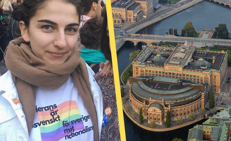 Klimatminister Romina Pourmokthari vill runda SD för att uppnå klimatmål
