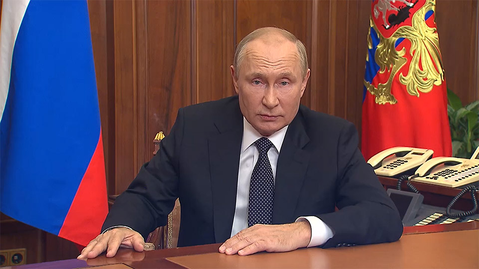 Ryssland mobiliserar – Putin: ”Vi utsätts för kärnvapenutpressning”