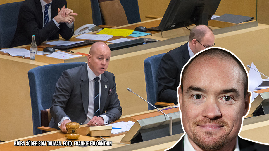 Ekeroth: ”SD ska såklart få talmansposten”