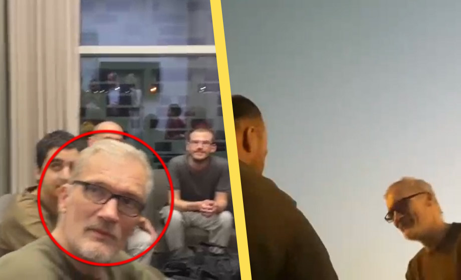 VIDEO: Här friges svenske nazikrigaren i fångutväxling