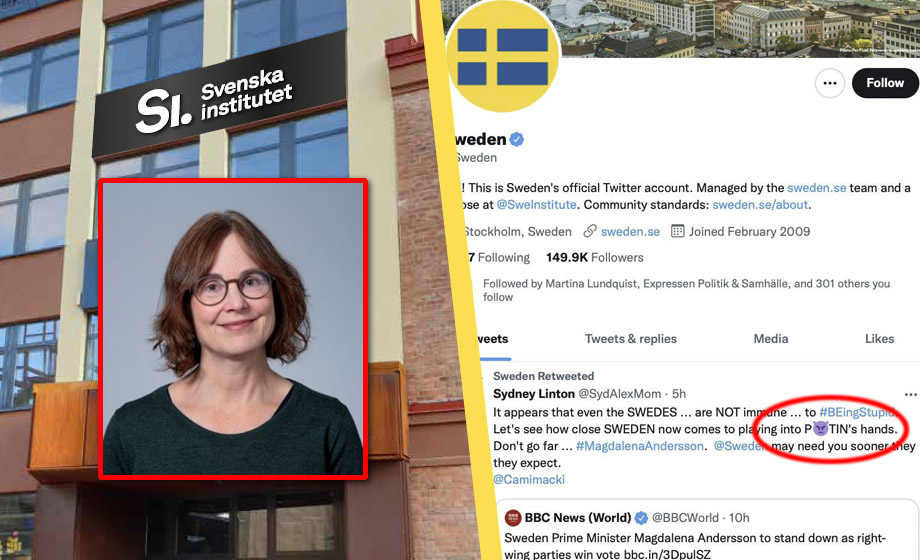 Svenska myndighetens Twittervarning: En högerregering kan ”spela Putin i händerna”