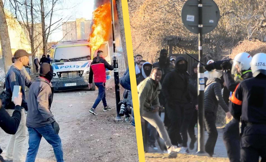 Ytterligare fyra häktas för korankravaller i Örebro