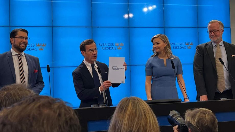 M, KD och L i regeringen – LÄS HELA AVTALET HÄR