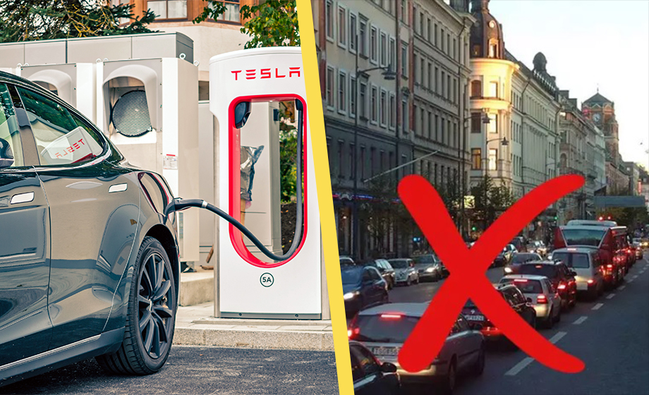 EU: Endast elbilar tillåtna 2035