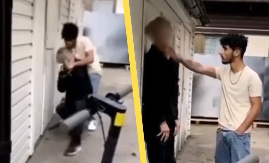 VIDEO: Invandrare misshandlar svensk – ”Knullar dig”