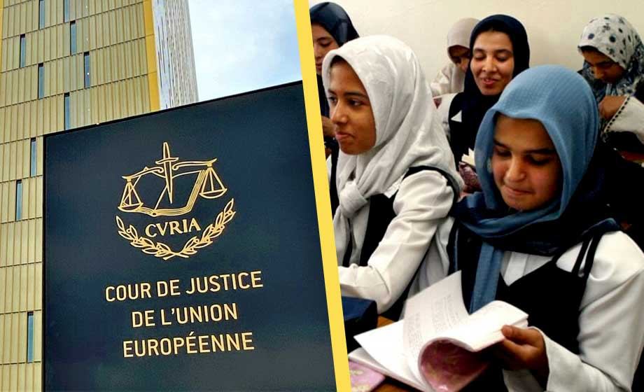 EU-domstolen öppnar för förbud mot muslimsk slöja