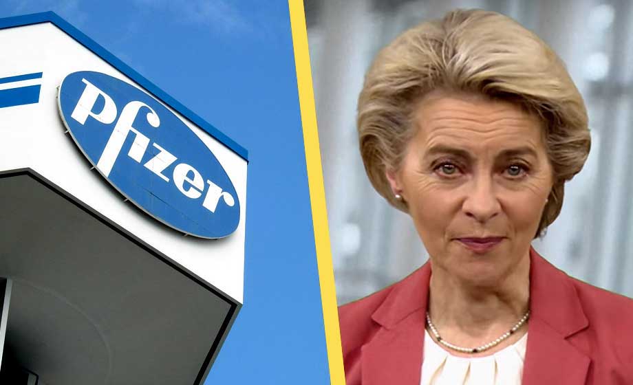 Misstroendehot mot Ursula von der Leyen efter Pfizergate