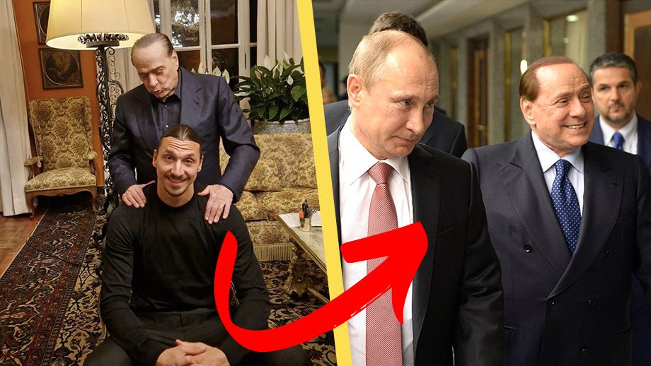 Expressen attackerar Zlatan efter Berlusconi-bild: ”God vän med Putin”