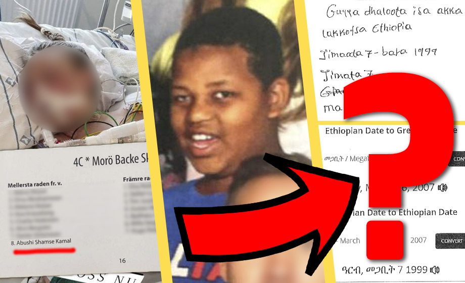 AVSLÖJAR: Mammans räknefel gjorde Abushi till 13 istället för 15