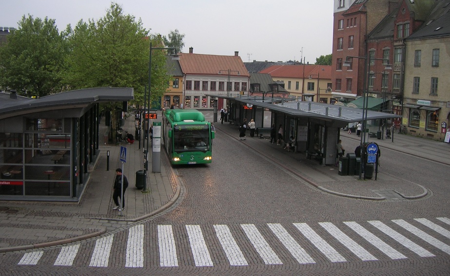 Busschaufför misshandlad inför resenärer