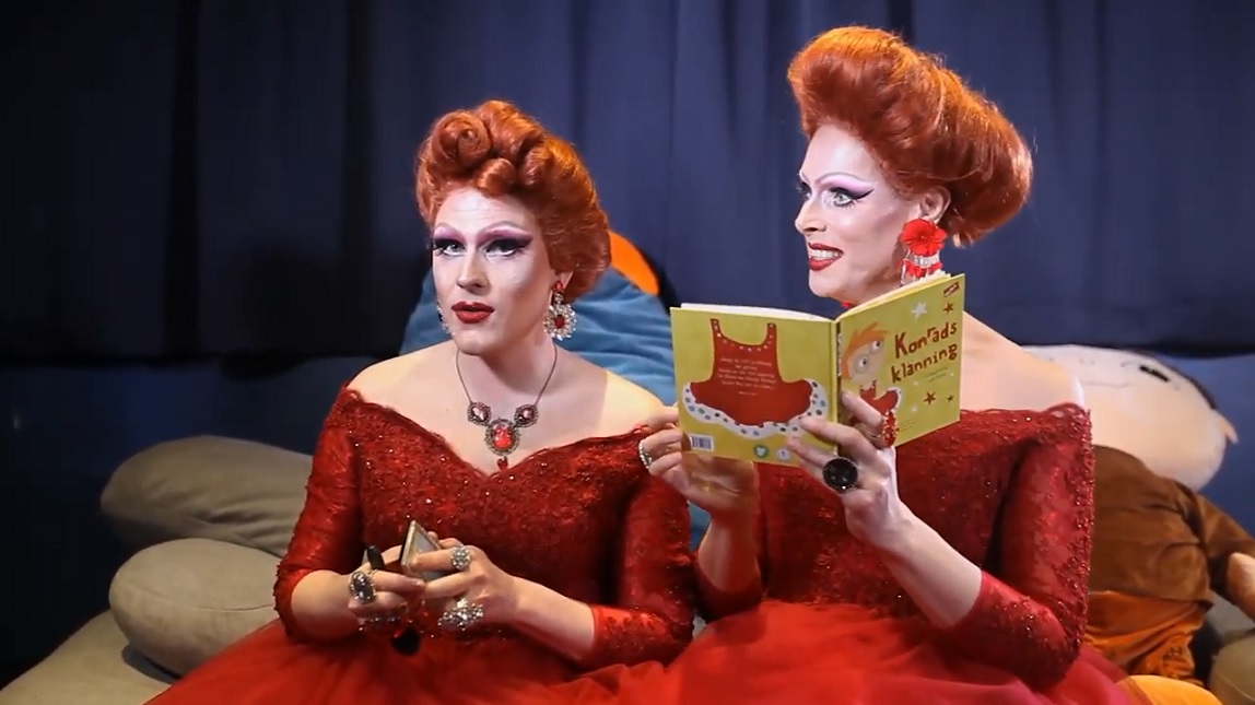 Föräldrar stoppar dragqueens på dagis