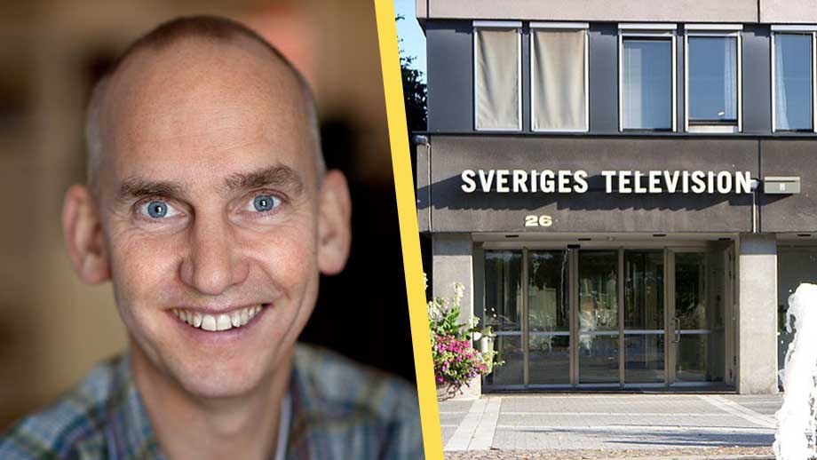 Polisen slog till mot SVT-redaktör i tv-huset