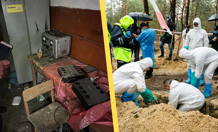 Ryska tortyrkammare i återerövrad ukrainsk stad