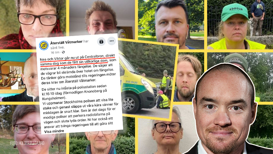 Ekeroth: ”Klimatextremisterna sätter Sveriges havererade kriminalpolitik i ljuset”