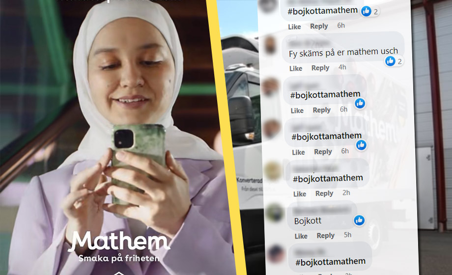 Mathem stoppade annons med slöja – detta hände sedan