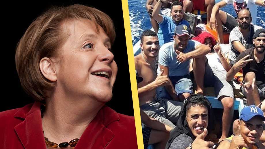 Merkel får pris av FN – för att hon skapade EU:s migrantkris