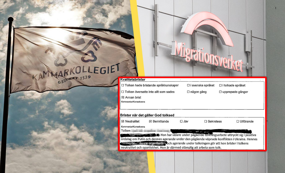 Rysk tolk påstås ha ”uttryckt sig positivt om Putin” – utreds