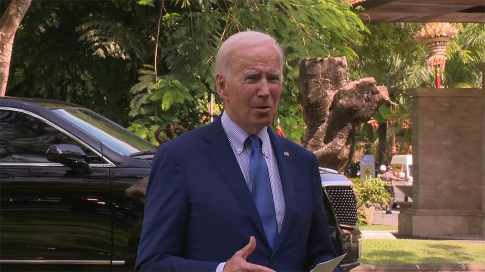 Biden: ”Osannolikt” raket som träffade Polen kom från Ryssland