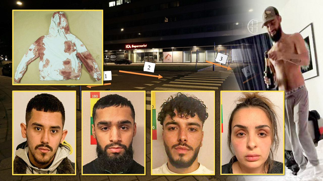 Här ”trashar” BMW-gäng hotellrum innan de knivhugger turist