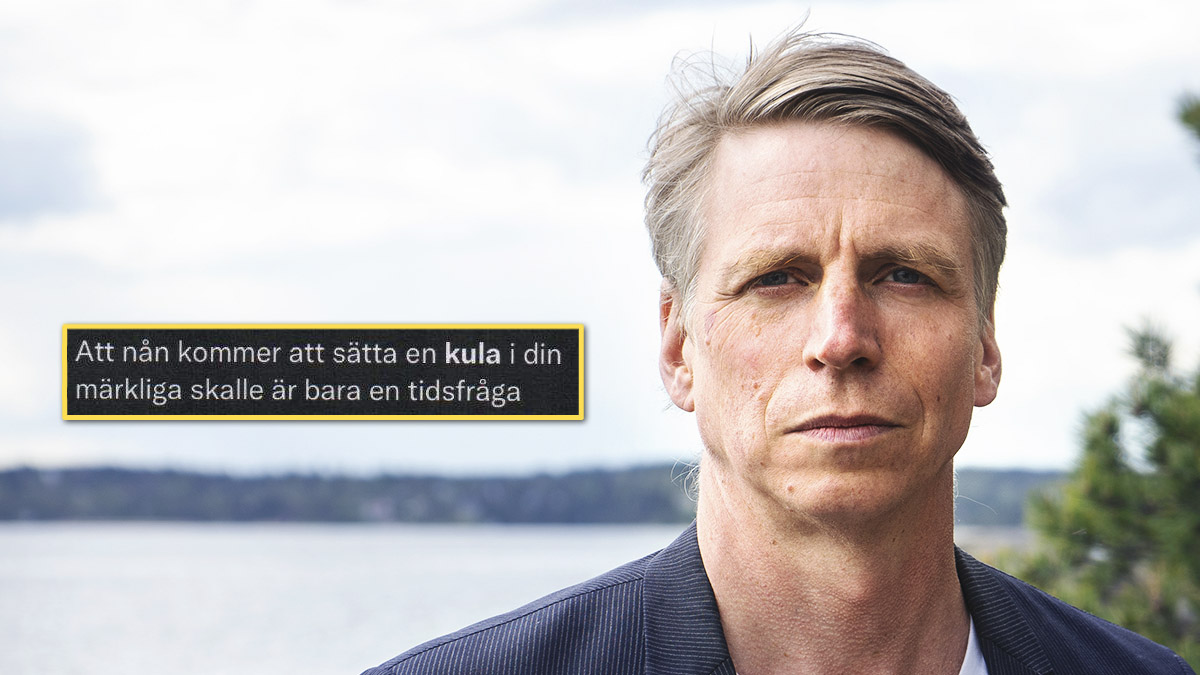 Döms betala 50 000 för dödshot mot Per Bolund