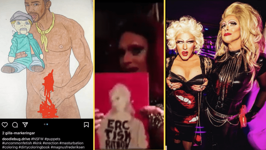 Dragqueen läser sagor för barn – tipsar om ”erotisk ritbok”