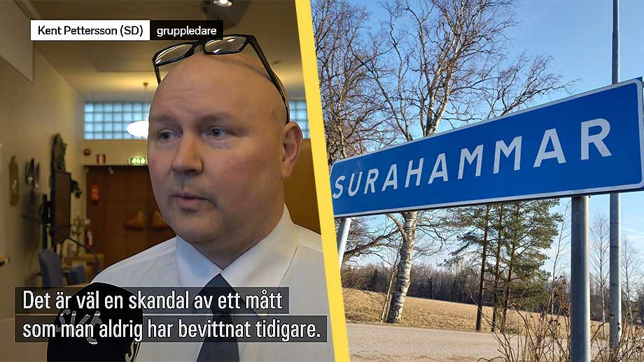 Borgerliga partierna väljer S framför SD